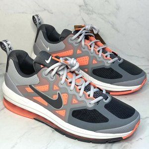 Nike Air Max Genome Shoes Men's Size 10.5 Smoke Gray Mango CW1648 004 NIB $170